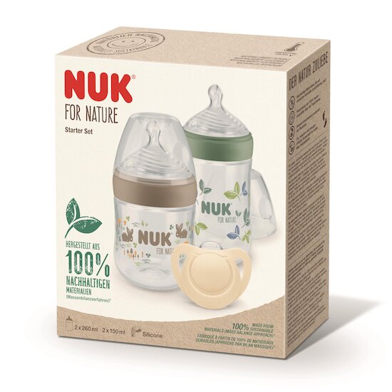 Nuk Coffret Star Set for Nature Blanc  Nuk Coffret Star Set for Nature Blanc