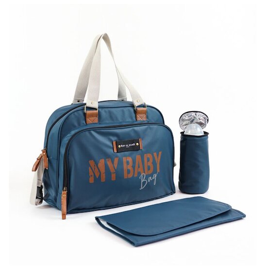 Baby on board Sac à langer Simply baby bag océan  Baby on board Sac à langer Simply baby bag océan