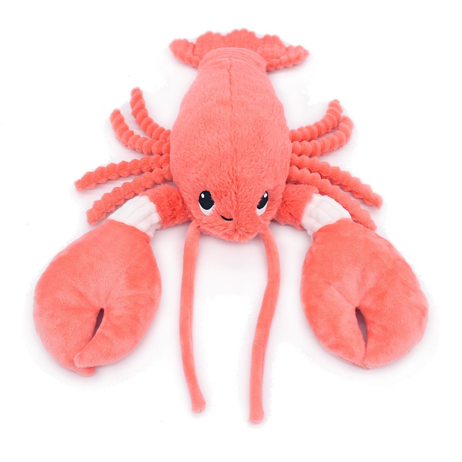 Peluche Ptipotos Homard Maman/Bebe ROSE Les Déglingos