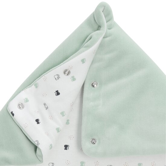 P’tit bisou Nid D'Ange Mon Trousseau Chaton Vert Sauge Pale  P’tit bisou Nid D'Ange Mon Trousseau Chaton Vert Sauge Pale