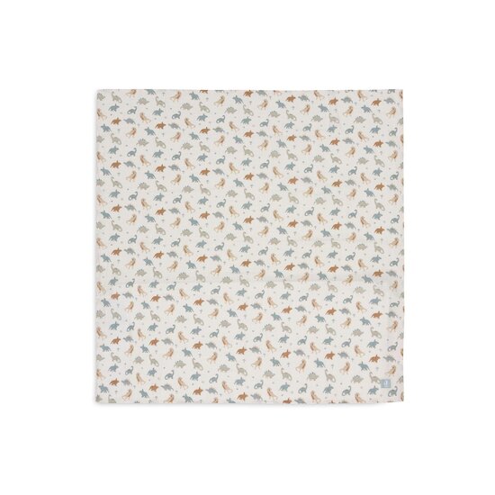 Jollein Lot de 2 Langes Gaze de Coton Roarsome  Multicolor 115x115 cm