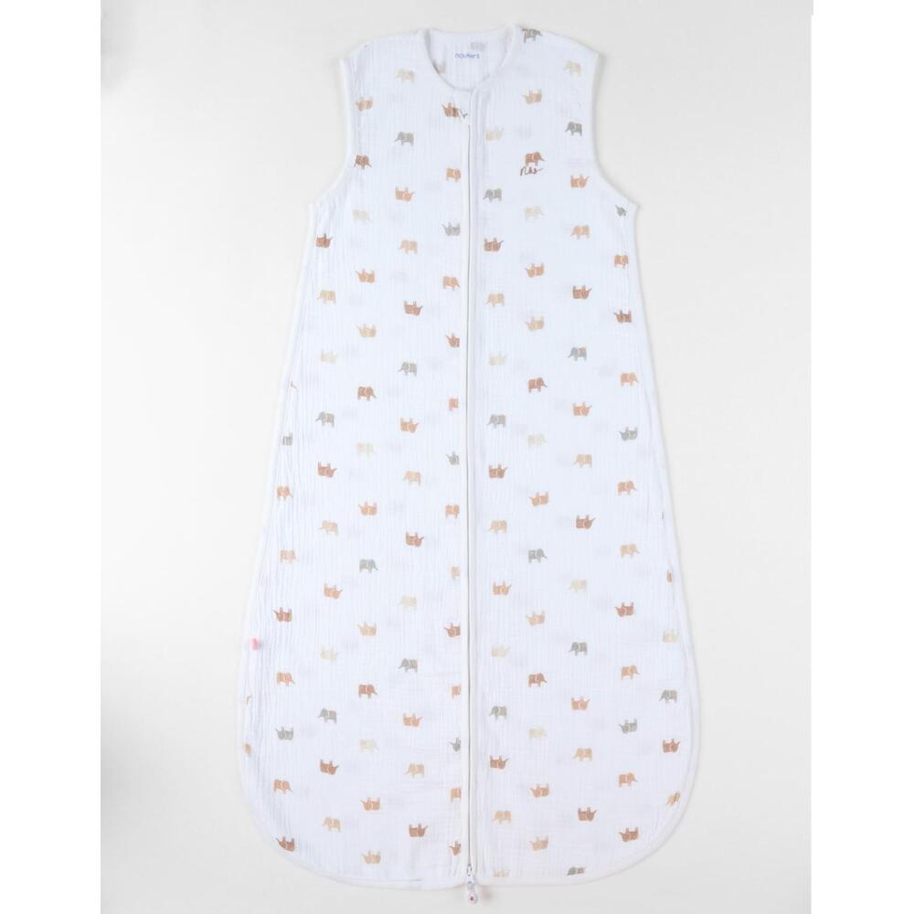 Gigoteuse mousseline M&m25 BLANC Noukie's