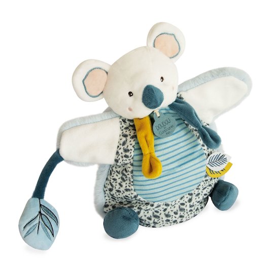 Doudou & Compagnie Marionnette Koala Blanc 25 cm