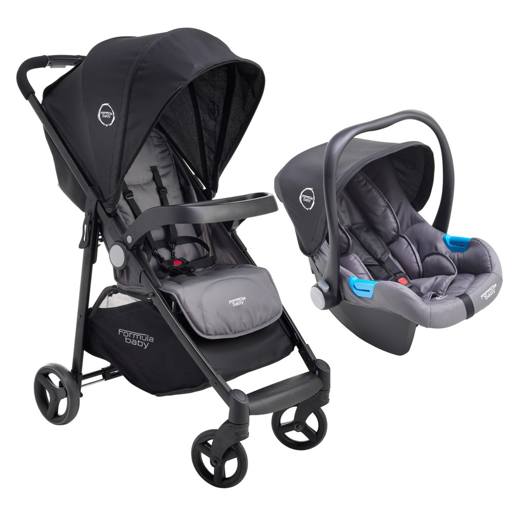 Pack poussette duo Formula GRIS Formula Baby