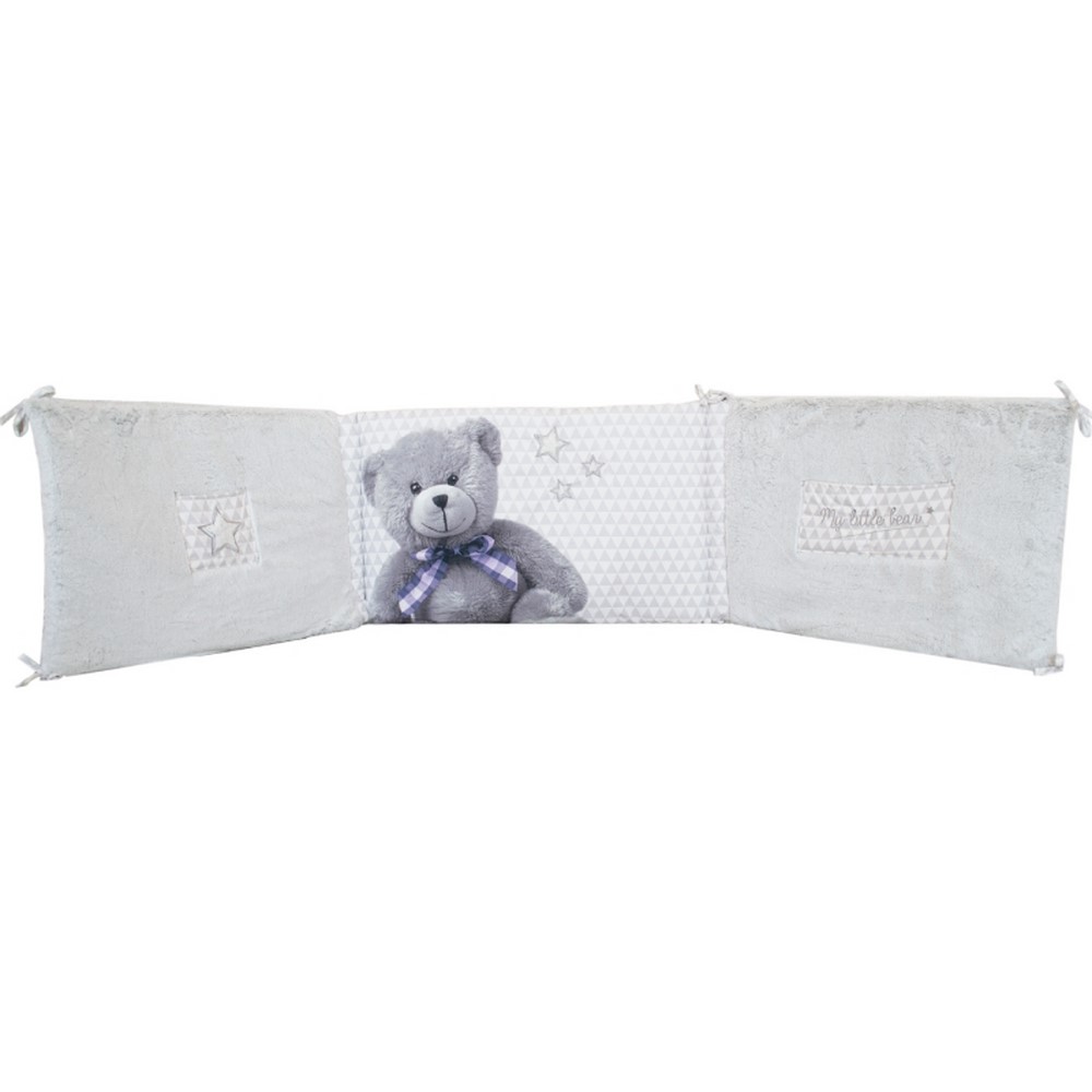 Tour de lit adaptable Little bear GRIS Domiva