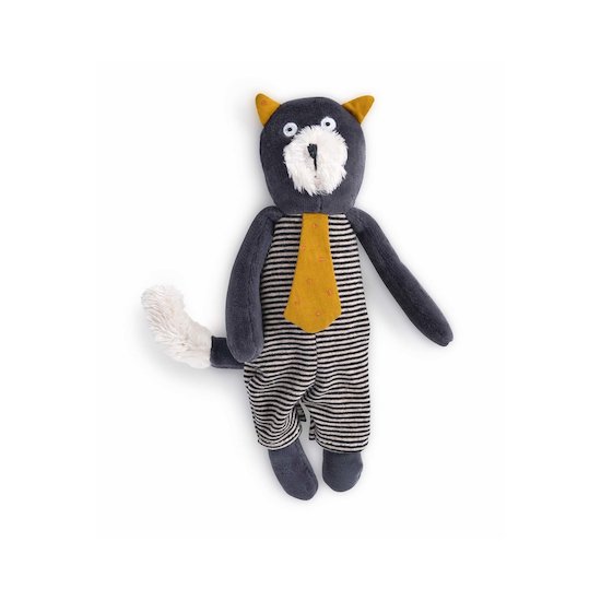 Doudou chat moutarde Lulu - Les Moustaches de Moulin Roty