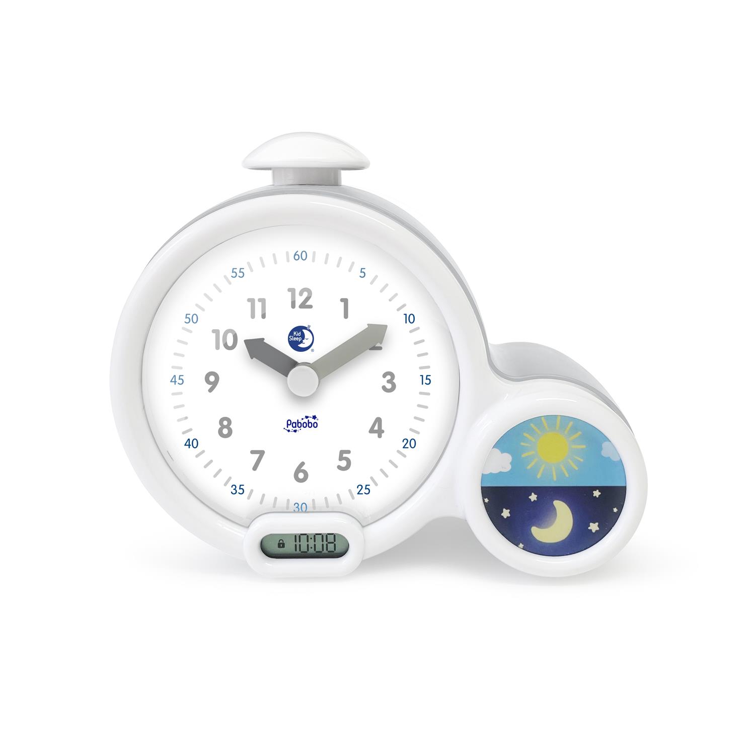 Pabobo - Mon premier réveil Clock GRIS Pabobo
