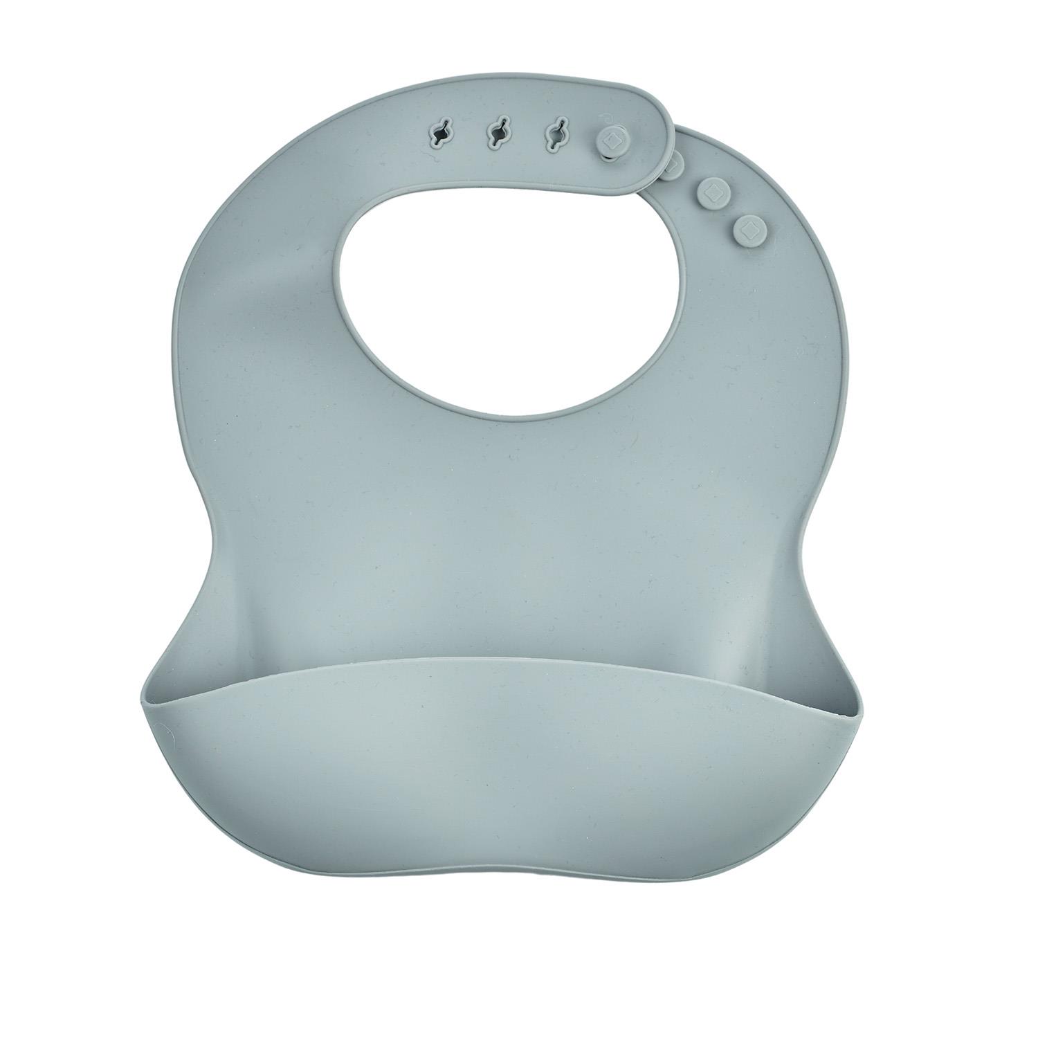 Thermobaby - Bavoir silicone GRIS Thermobaby 