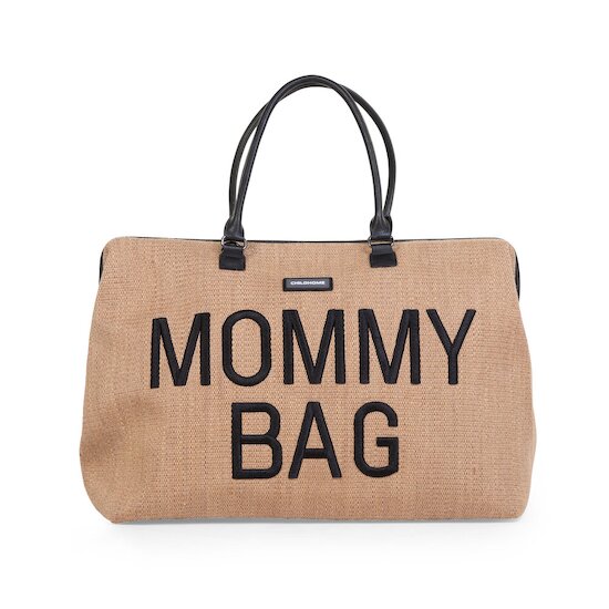 Childhome Sac à langer Mommy bag raffia 