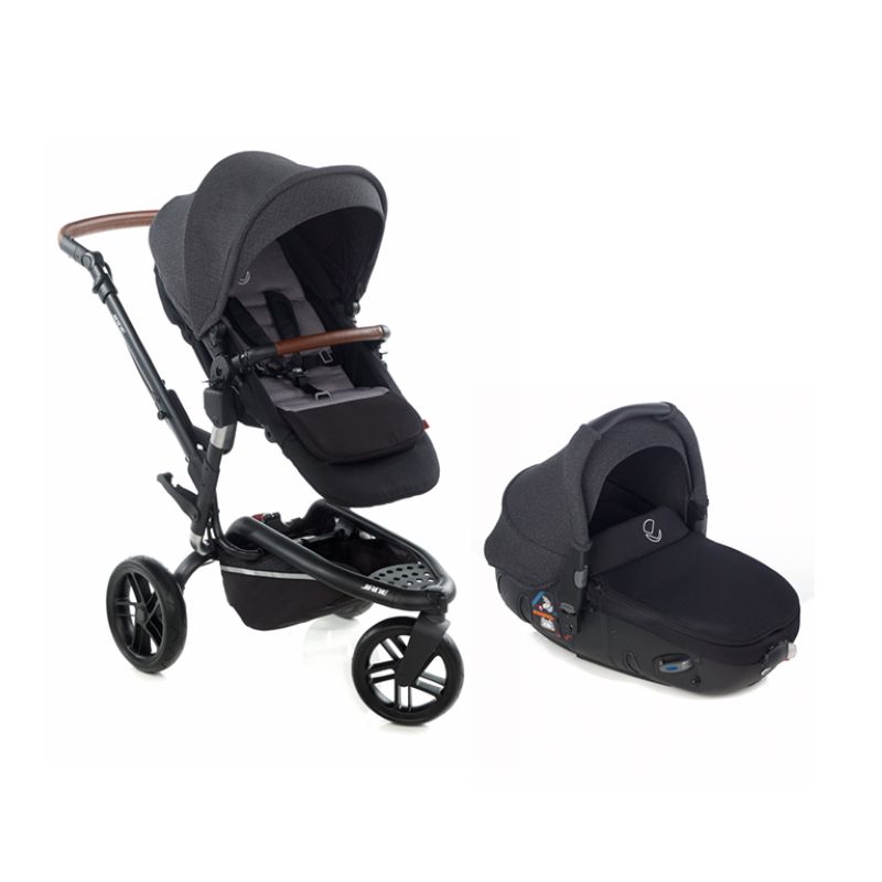 Duo poussette Trider avec nacelle Matrix light 2 NOIR Jané