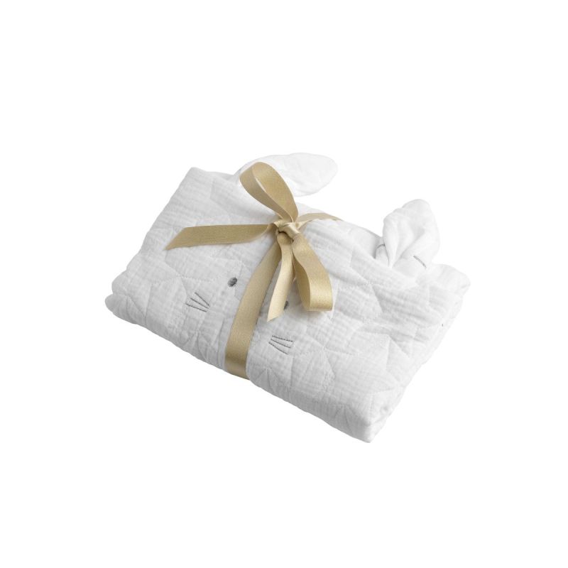 Housse de matelas à langer réctangulaire BLANC Sauthon Original