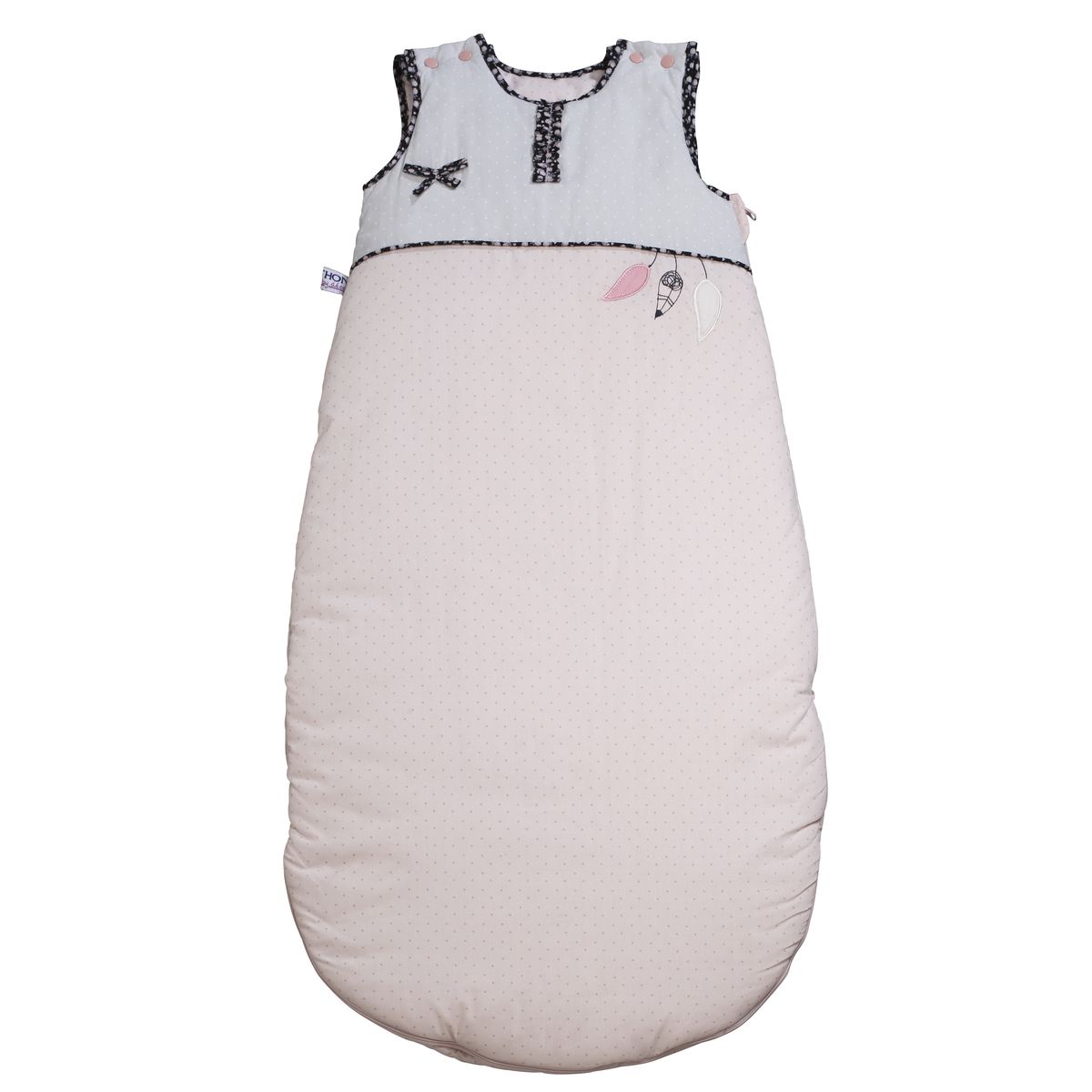 Sauthon - Gigoteuse ouatinee Miss Fleur de Lune ROSE Sauthon