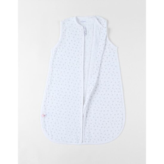 Noukie's Sac de couchage mousseline M&m25 Smart Flowers Blanc  Noukie's Sac de couchage mousseline M&m25 Smart Flowers Blanc