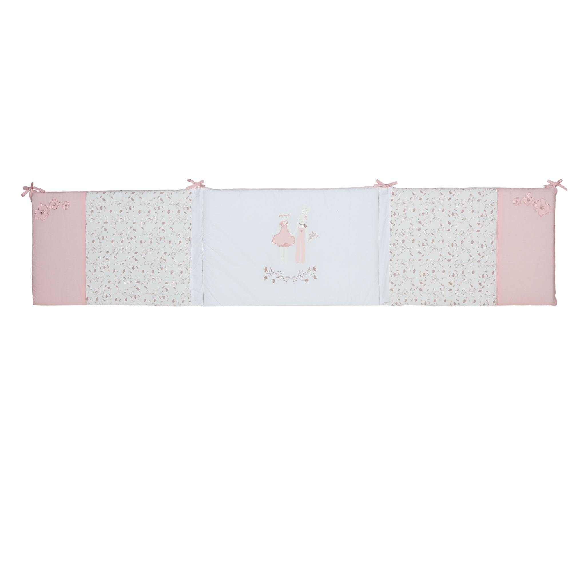 Tour De Lit 40X180cm ROSE Trois Kilos Sept