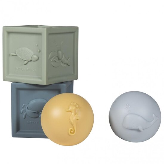 Little Dutch Set balles et cubes Ocean 