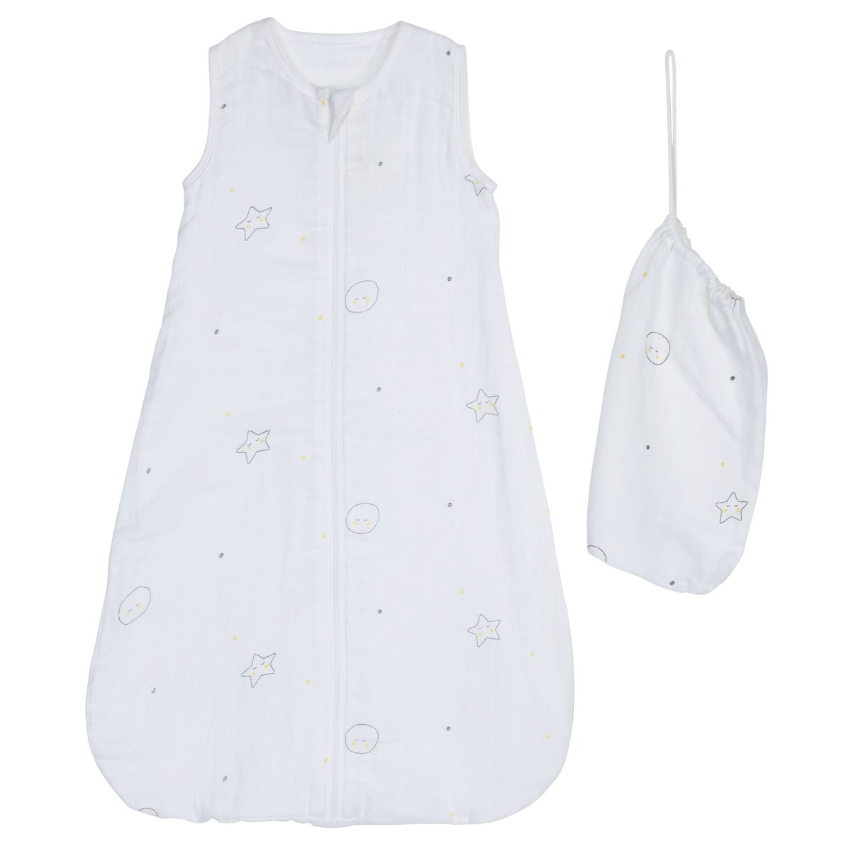 Gigoteuse lange BIO Babyfan BLANC Sauthon Baby Déco