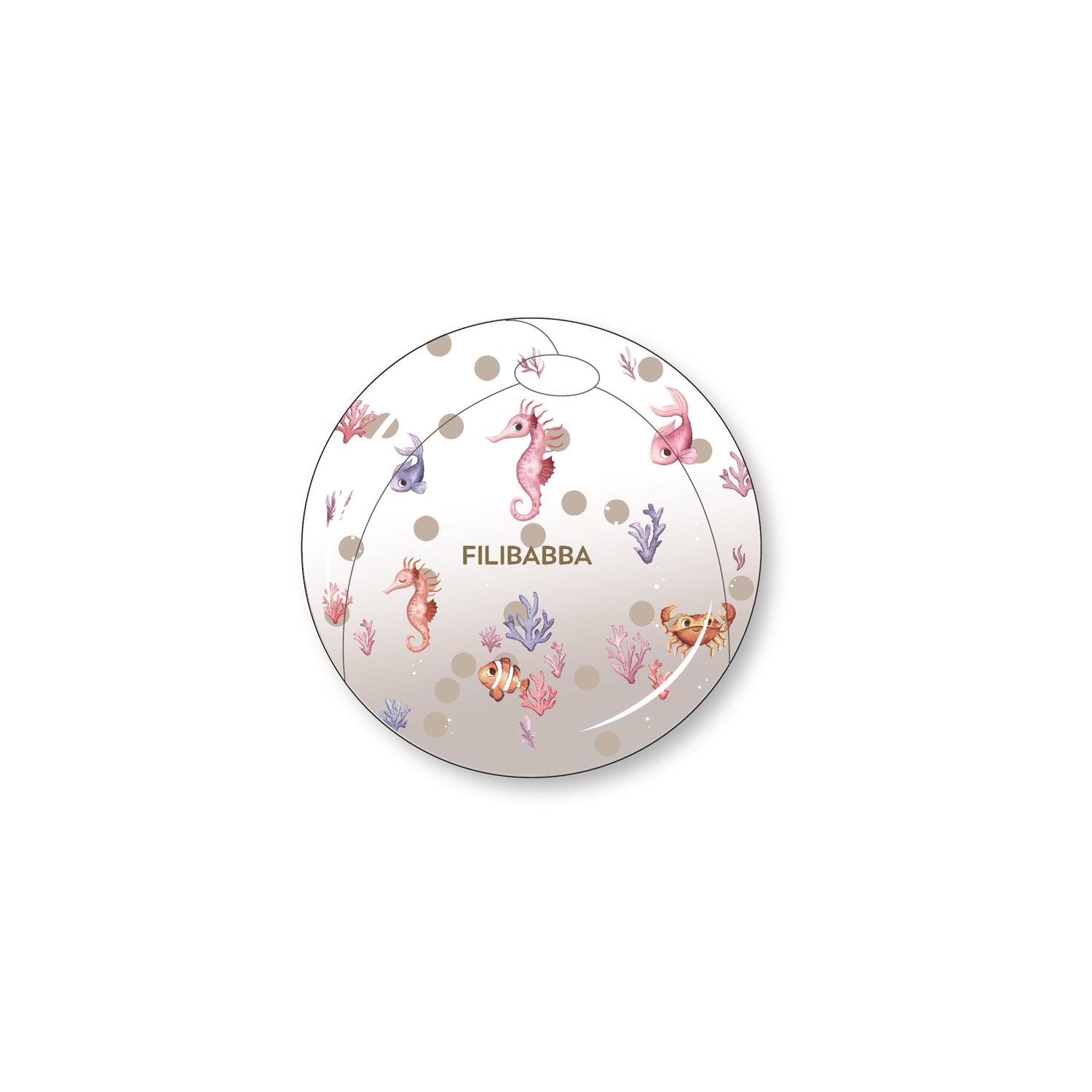 BB & Co - Ballon de plage Alfie Rainbow Confetti MULTICOLORE BB&Co