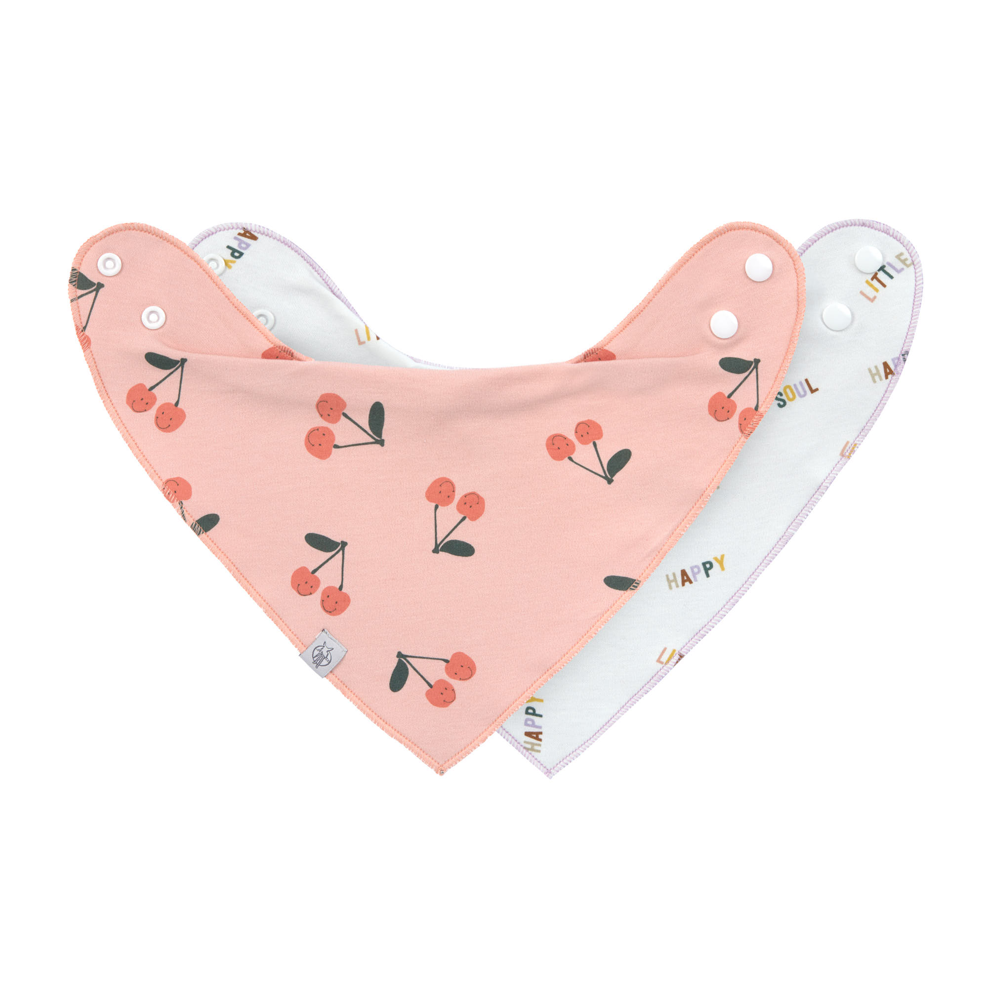 Lot de 2 bandanas avec col bénitier Happy Fruits ROSE Lässig