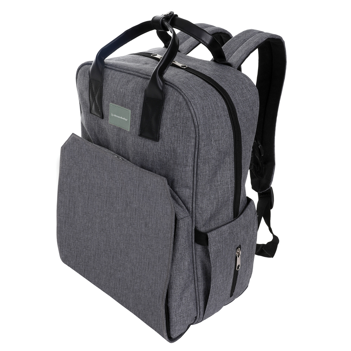 Sac à dos à langer fourre-tout GRIS Dreambaby