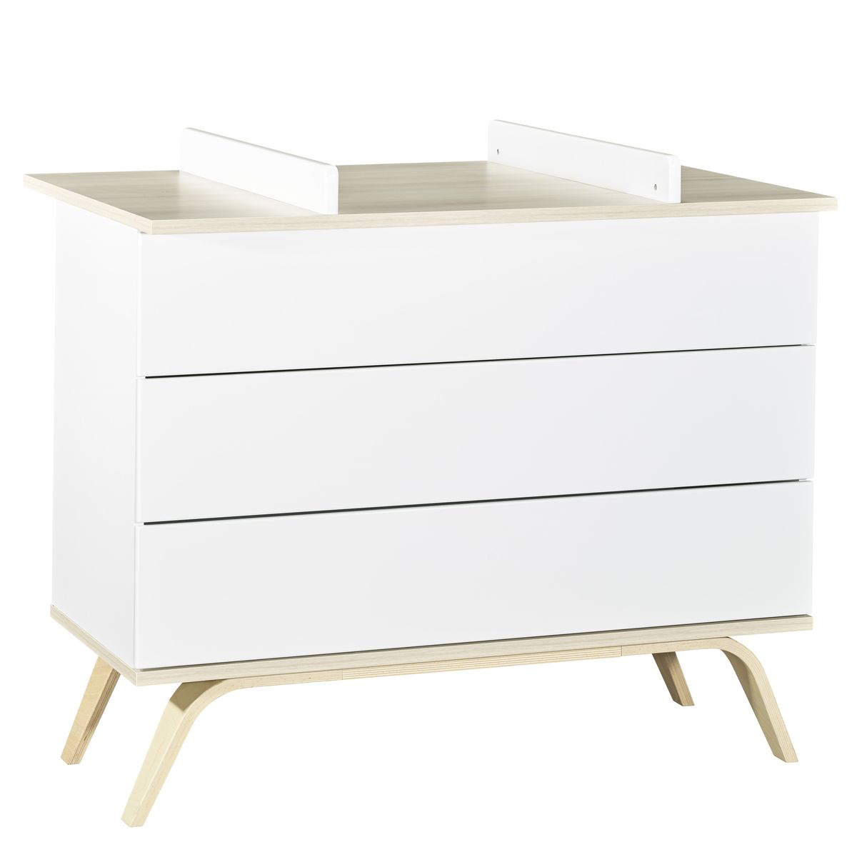 Commode 3 tiroirs Serena BLANC Sauthon