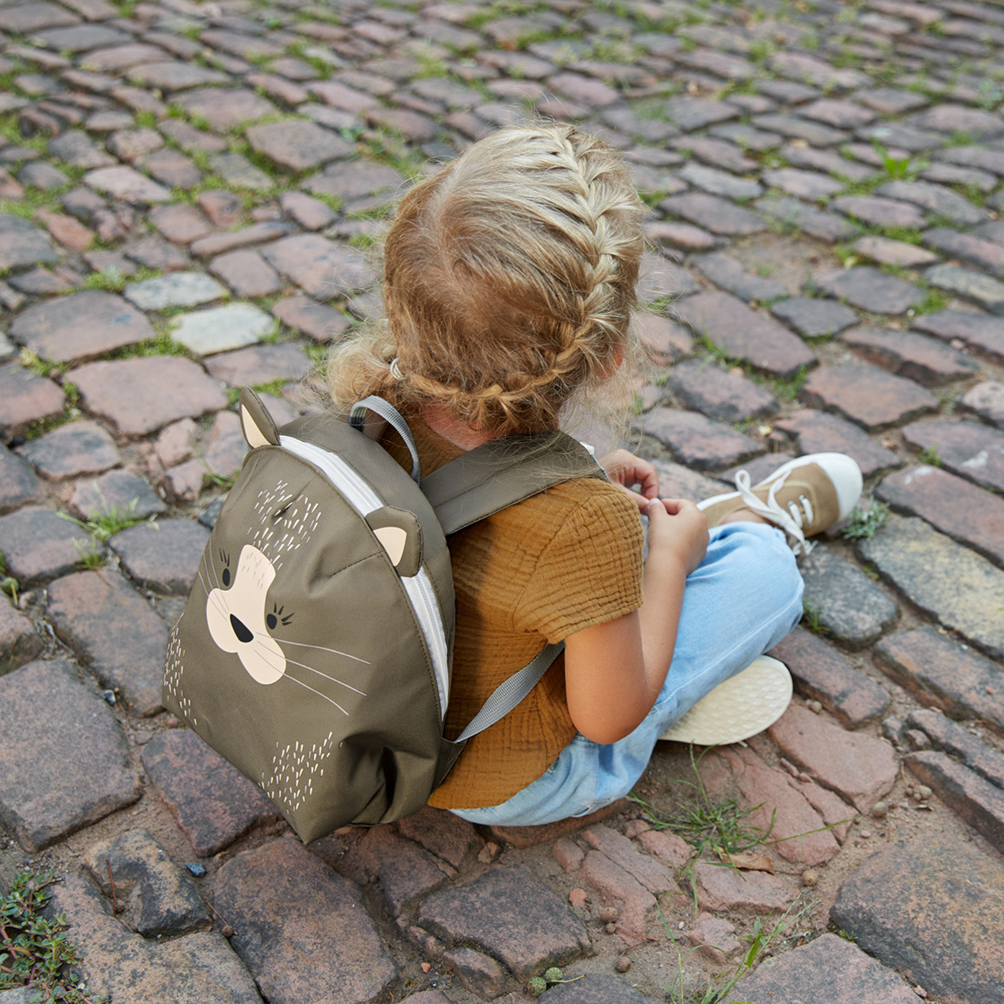 LÄSSIG Petit sac à dos pour enfants pour la crèche avec sangle de