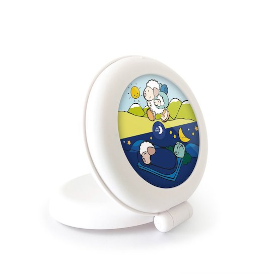 Pabobo Indicateur de réveil Kid'Sleep Globetrotter Blanc  Pabobo Indicateur de réveil Kid'Sleep Globetrotter Blanc