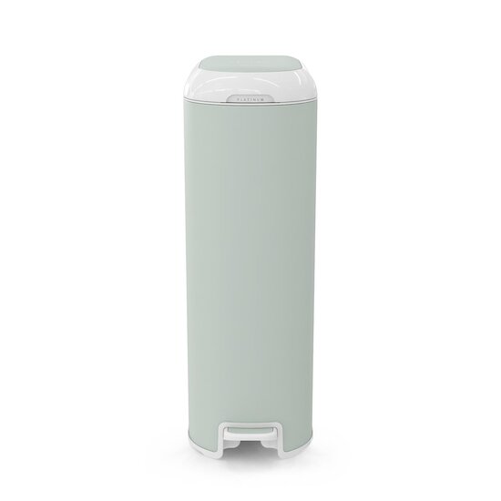 Diaper Genie Poubelle à couches Platinum Verte  Diaper Genie Poubelle à couches Platinum Verte