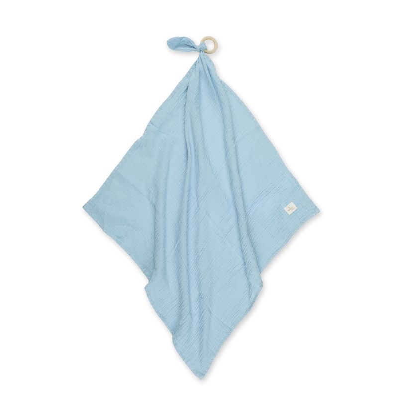 Swaddle tetra en mousseline BLEU Bemini