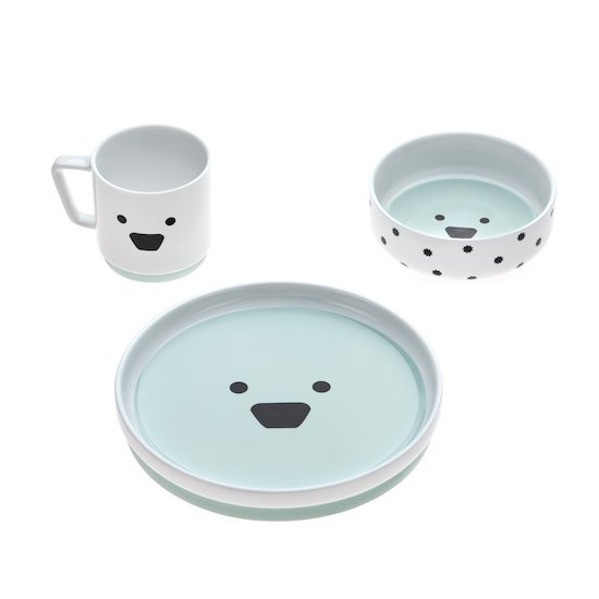 Lässig Coffret repas en porcelaine Little Chums Souris   Lässig Coffret repas en porcelaine Little Chums Souris