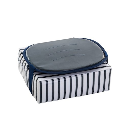 BabyToLove Rehausseur de chaise Easy Up Blue Stripes  BabyToLove Rehausseur de chaise Easy Up Blue Stripes
