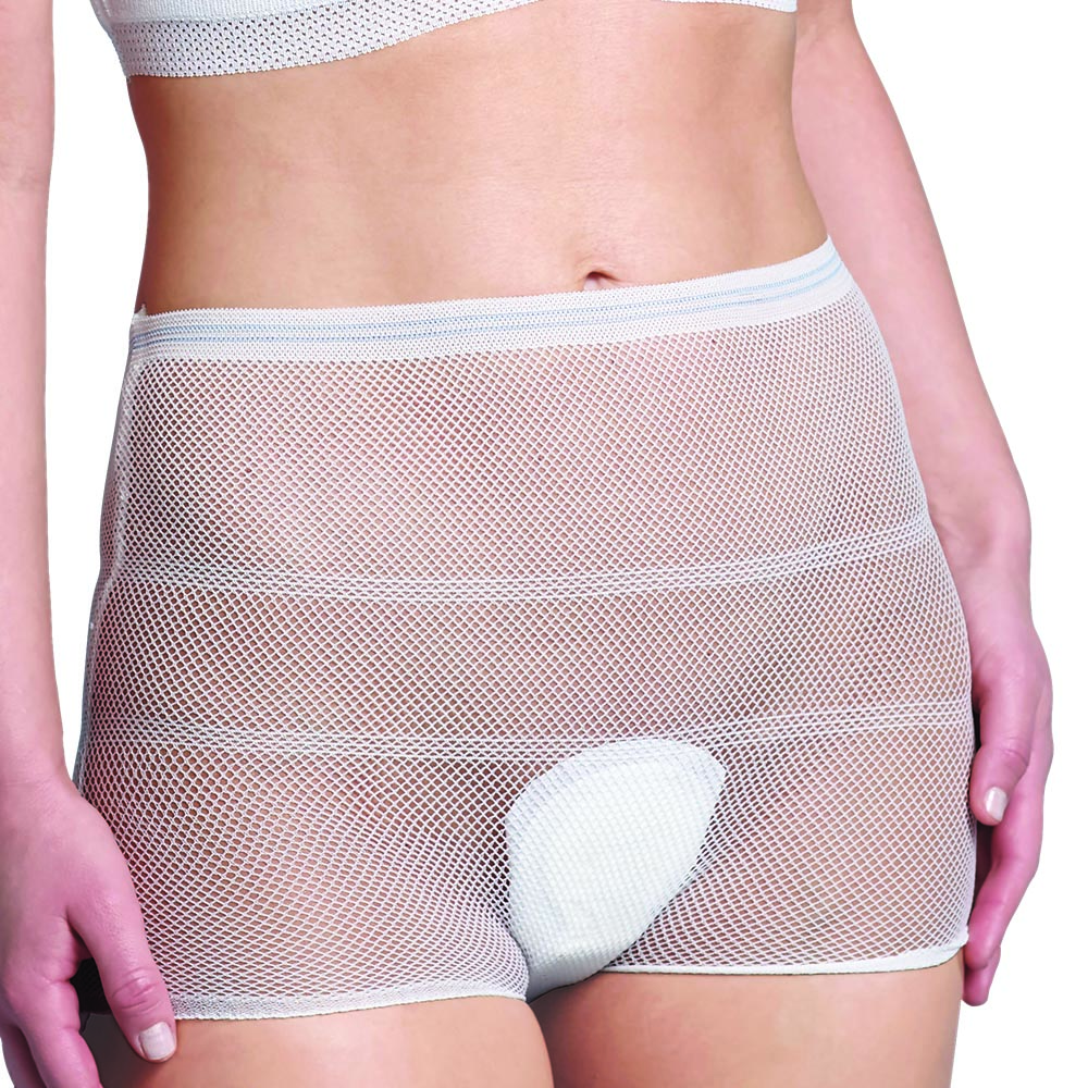 Culottes hospitalières semi jetables BLANC Carriwell