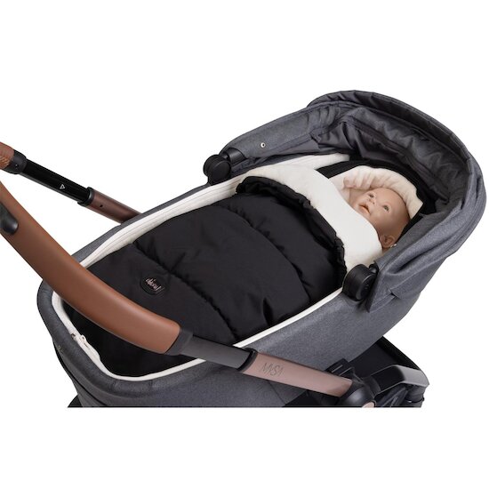 Chicco Chancelière à doublure polaire pour poussette Black  Chicco Chancelière à doublure polaire pour poussette Black