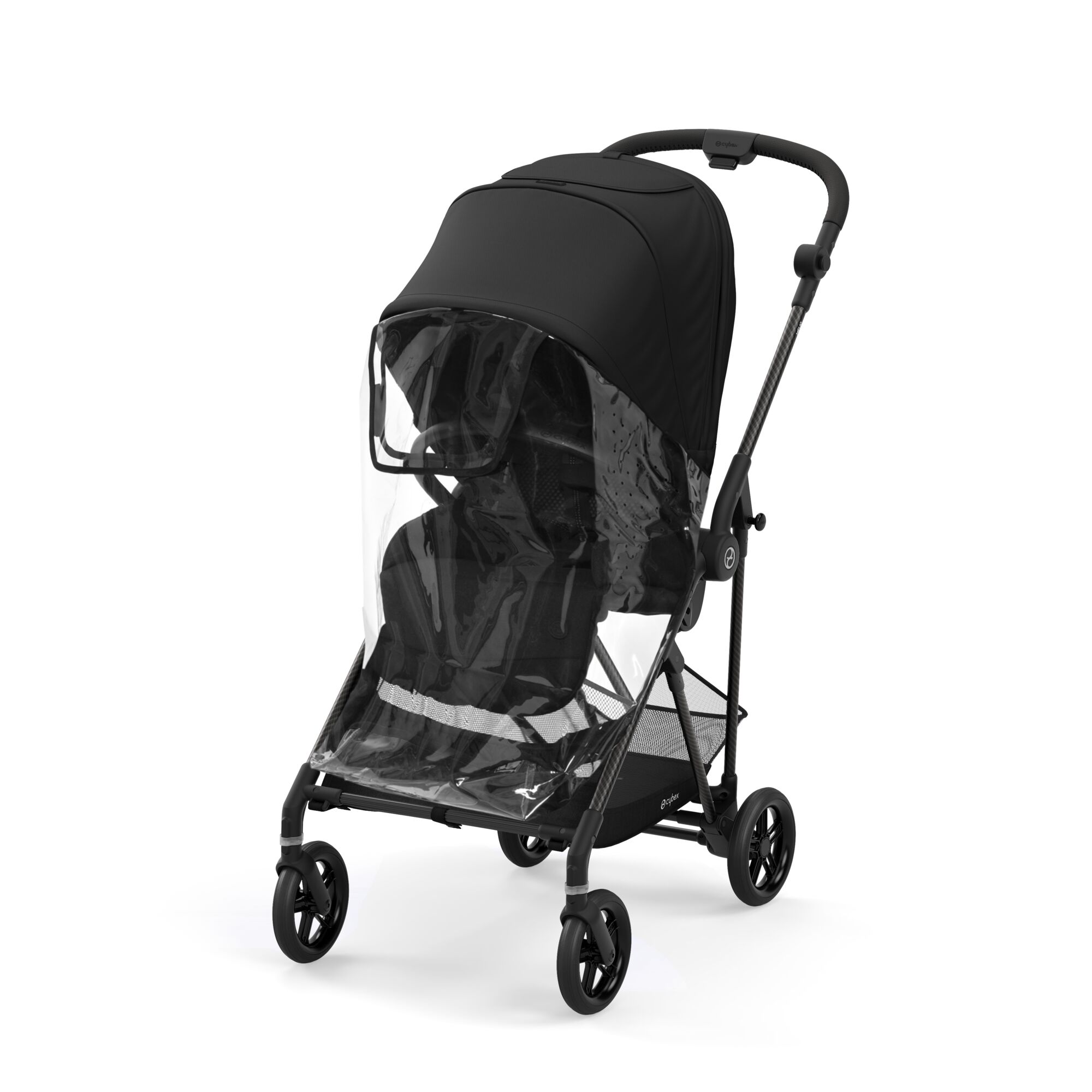 Habillage pluie pour poussette Melio NOIR Cybex