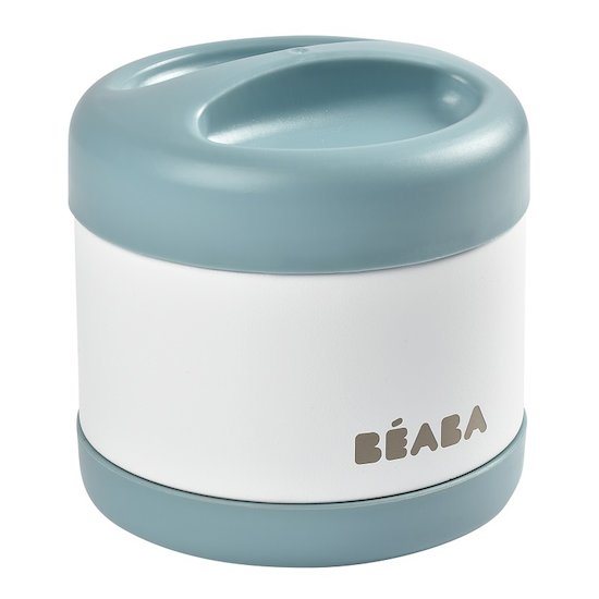 Béaba Portion inox isotherme Baltic Blue/White 500 ml Béaba Portion inox isotherme Baltic Blue/White 500 ml