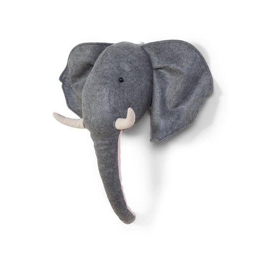 Childhome Décoration murale Trophée Elephant   Childhome Décoration murale Trophée Elephant