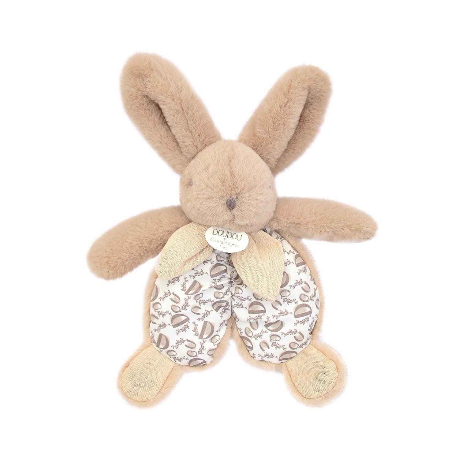 Doudou petit lapin BEIGE Doudou & Compagnie