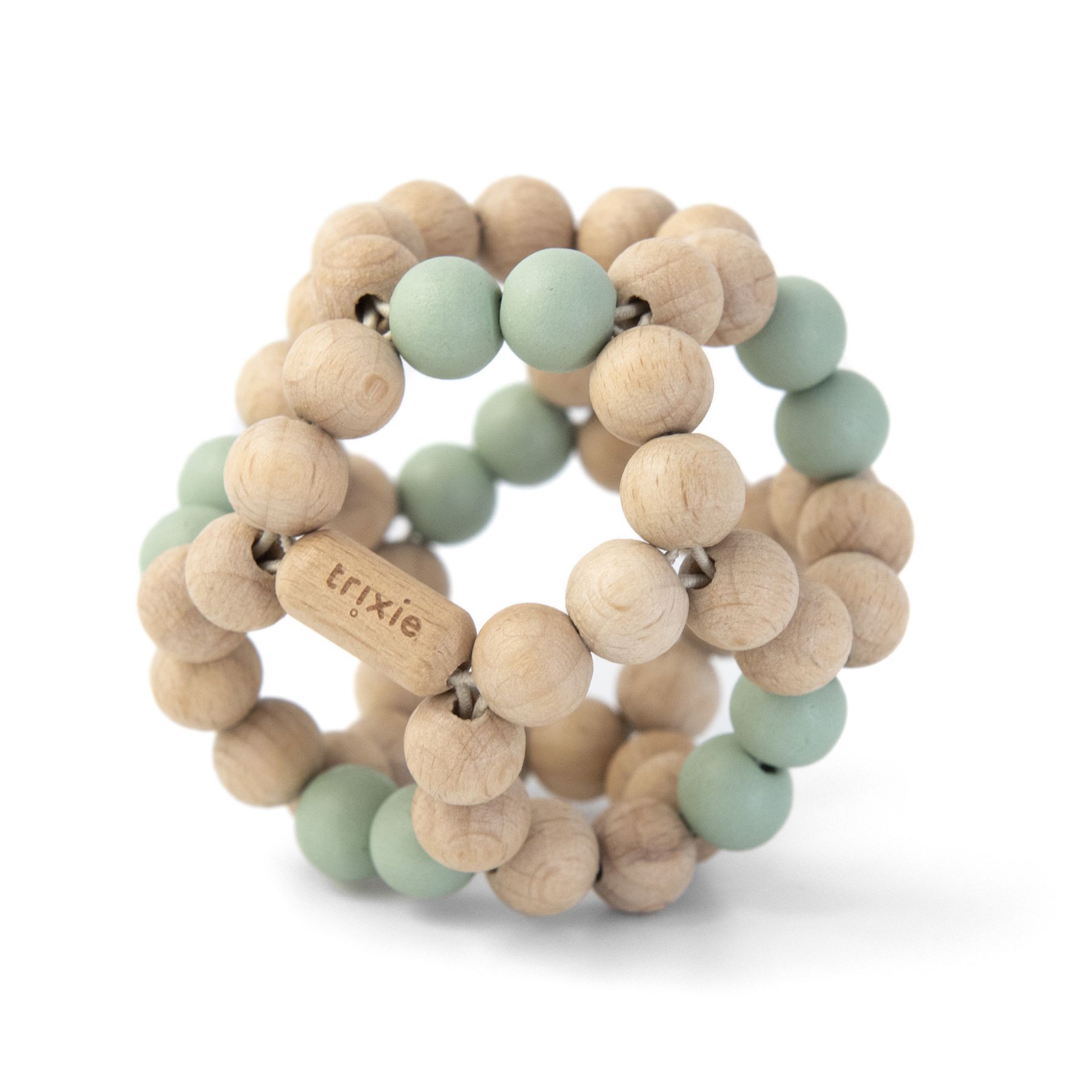 TRIXIE - Balle de préhension en bois - Mint MULTICOLORE Trixie