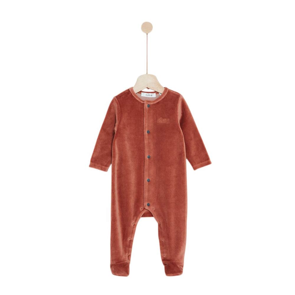 Pyjama velours Milk Caramel MARRON Marèse