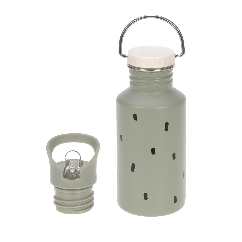 Lässig - Gourde pour enfant inox Happy Prints VERT Lässig