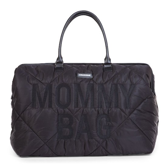 Childhome Sac matelassé Mommy Bag Noir 
