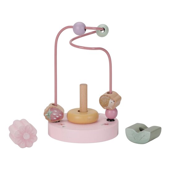 Little Dutch Petit boulier spirale fleur en bois FSC  Fairy Garden  Little Dutch Petit boulier spirale fleur en bois FSC  Fairy Garden