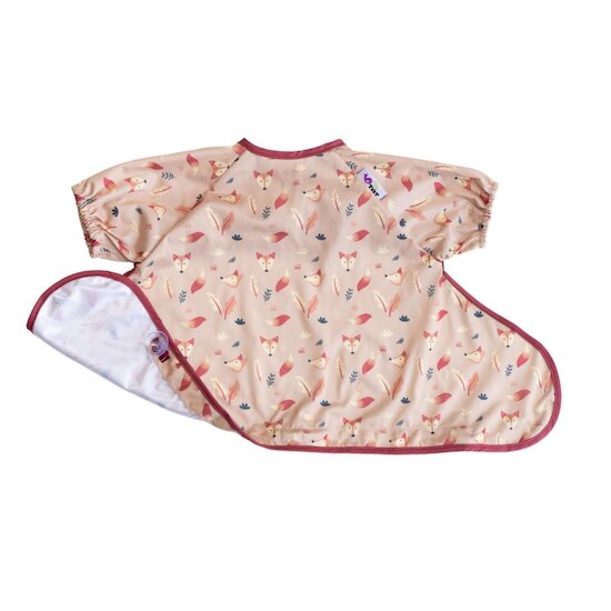 Tidy tot Bavoir Cover et Catch Manches Courtes Renard 6 mois