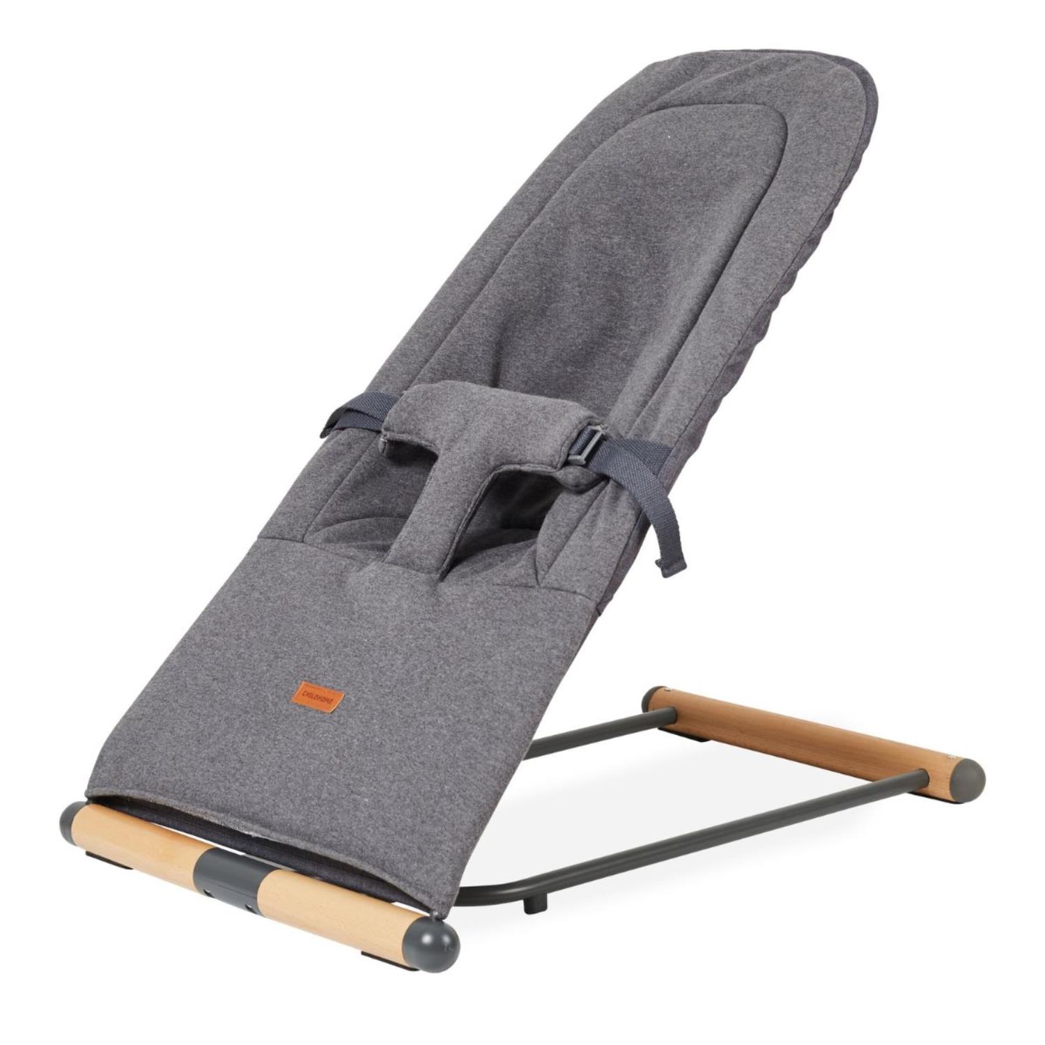 Childhome - Transat pliable Evolux GRIS Childhome