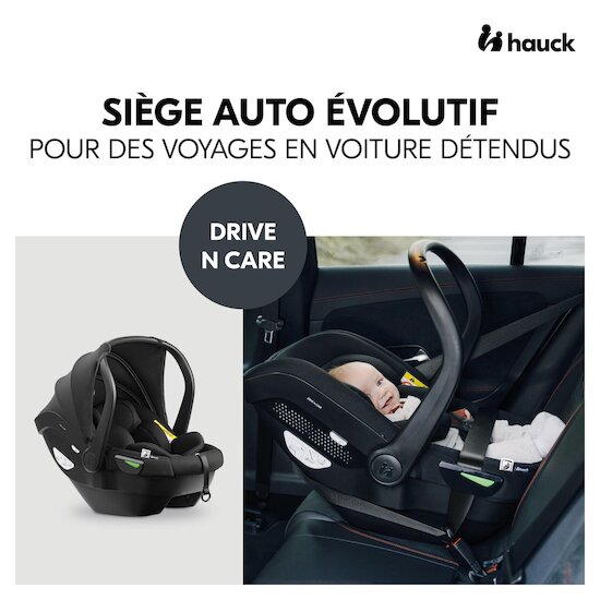 Hauck Coque Drive N Care Black 