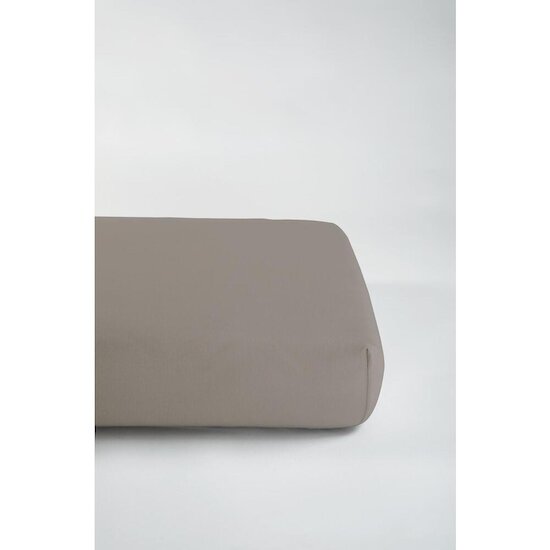 Kadolis Drap housse Coton Bio jersey pour lit Bébé Gris Tourterelle  Kadolis Drap housse Coton Bio jersey pour lit Bébé Gris Tourterelle