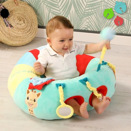 Sophie la Girafe - Baby Seat et Play fauteuil de Jeux - Set d'activité pour  enfant & Plastique 1 Livre d'Eveil pour les bébés Multicolore - Nombreuses