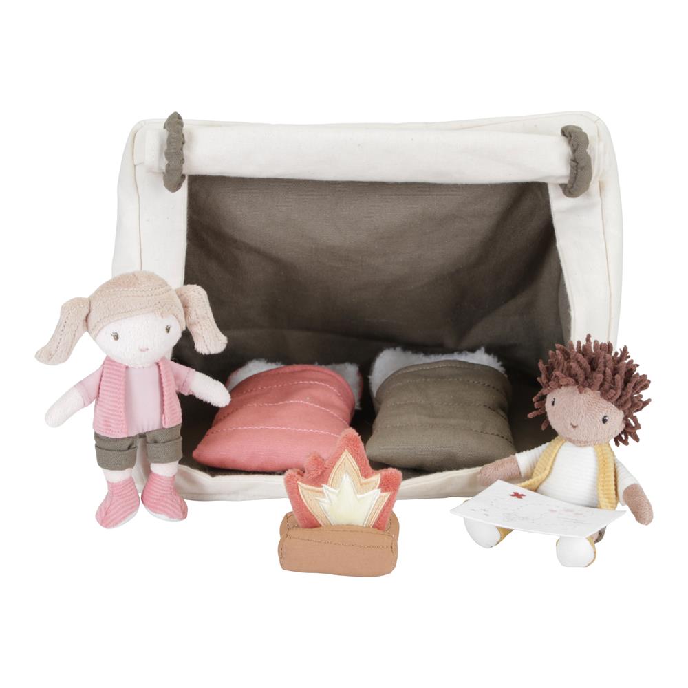 LITTLE DUTCH - Set poupée Camping VERT Little Dutch