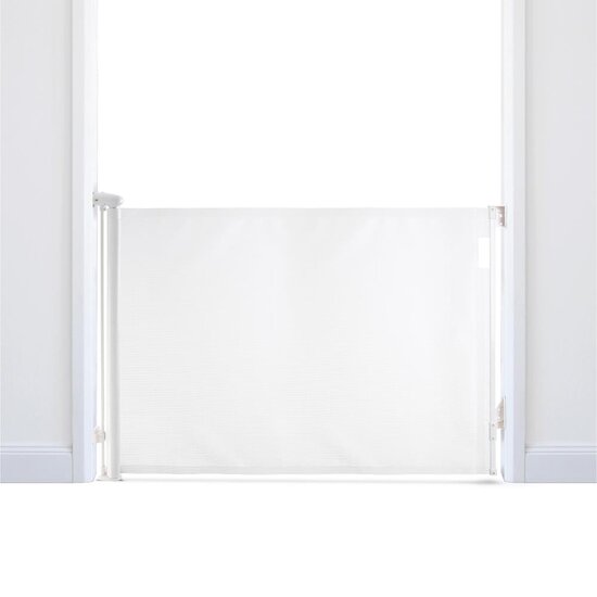 Dreambaby Barrière de sécurité Rétractable Extra Haute Blanc 