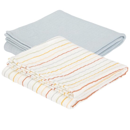 Little Dutch Langes Swaddles Vintage Sunny Stripes 