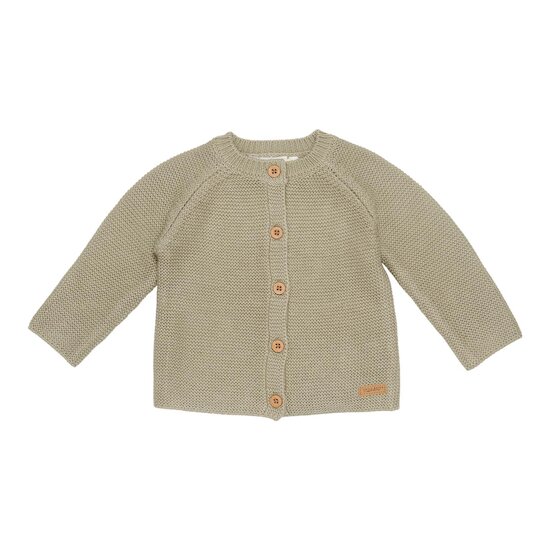 Little Dutch Cardigan tricot Olive 50-56